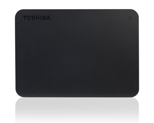 Toshiba Canvio Basics 1TB - External HDD, Black