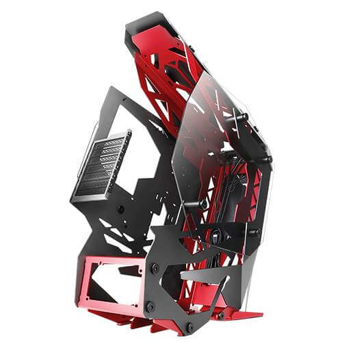 Antec TORQUE, Mid Tower case, window, Black/Red