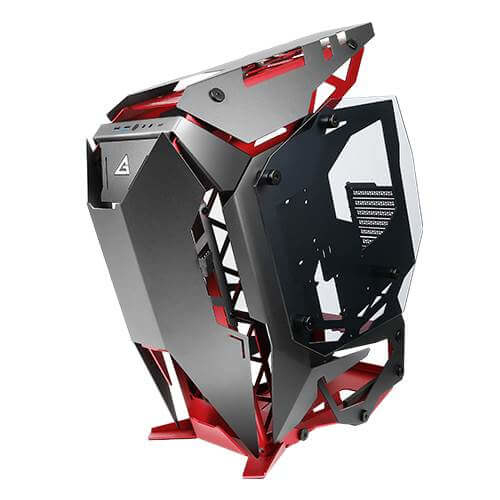 Antec TORQUE, Mid Tower case, window, Black/Red