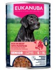 Eukanuba Life Care Senior Beef with Pumpkin, V&aring;tfoder f&ouml;r hund, 400 g