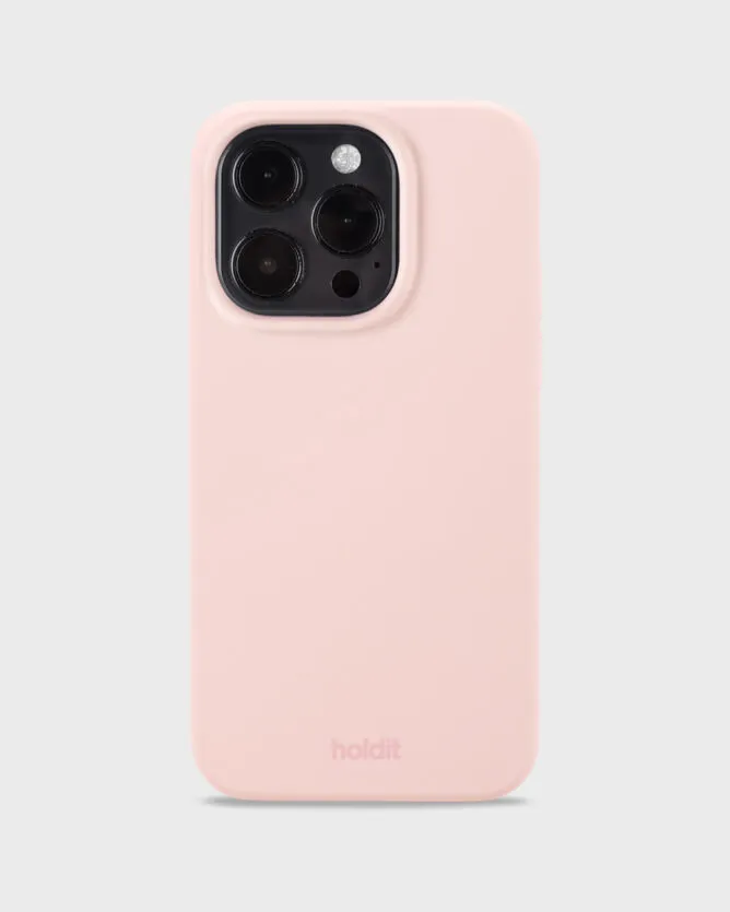 Holdit Silicone Case iPhone 14 Pro - Case, Pink