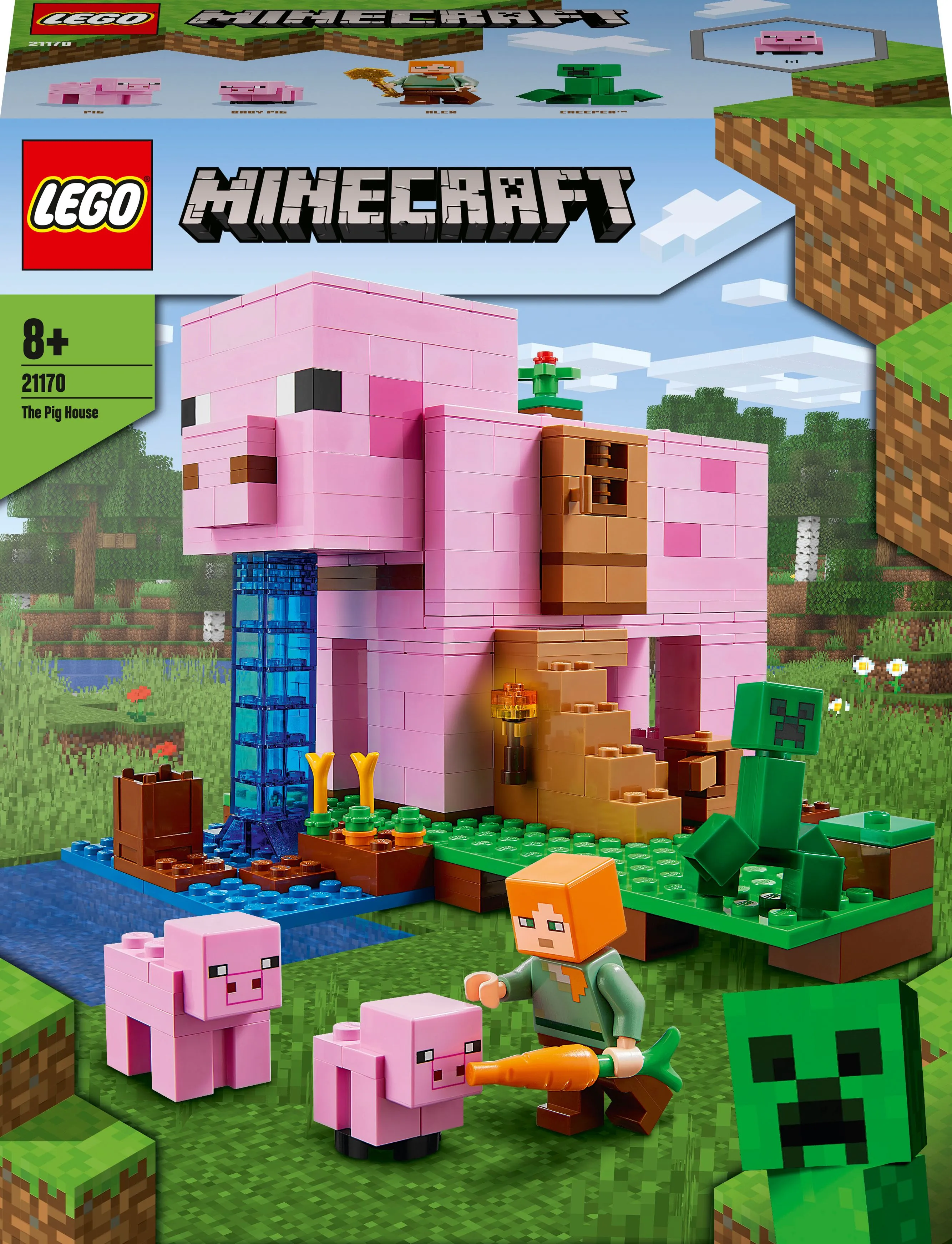 Lego Minecraft The Pig House  21170