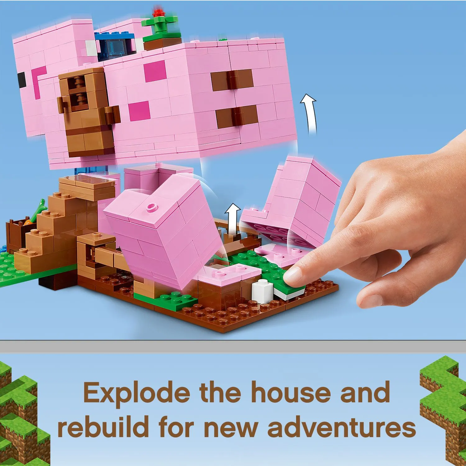 Lego Minecraft The Pig House  21170