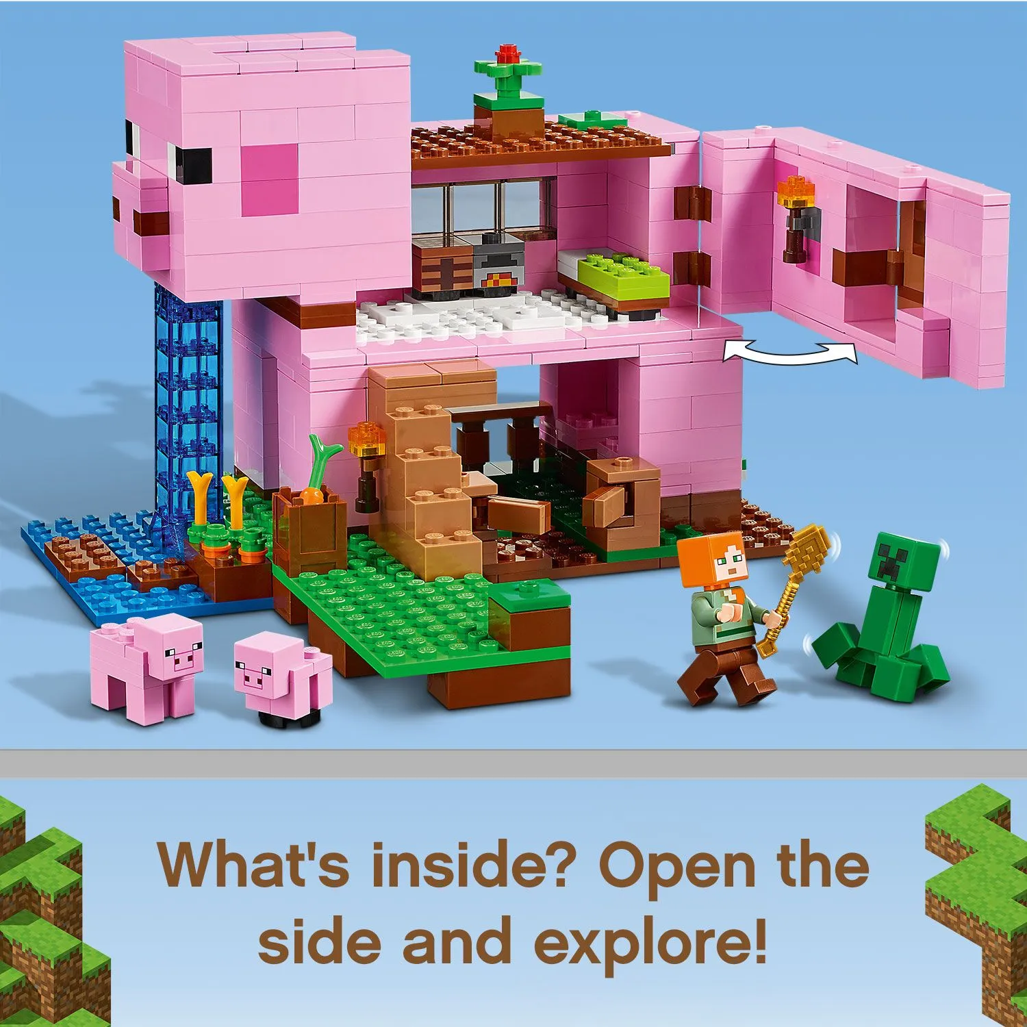 Lego Minecraft The Pig House  21170