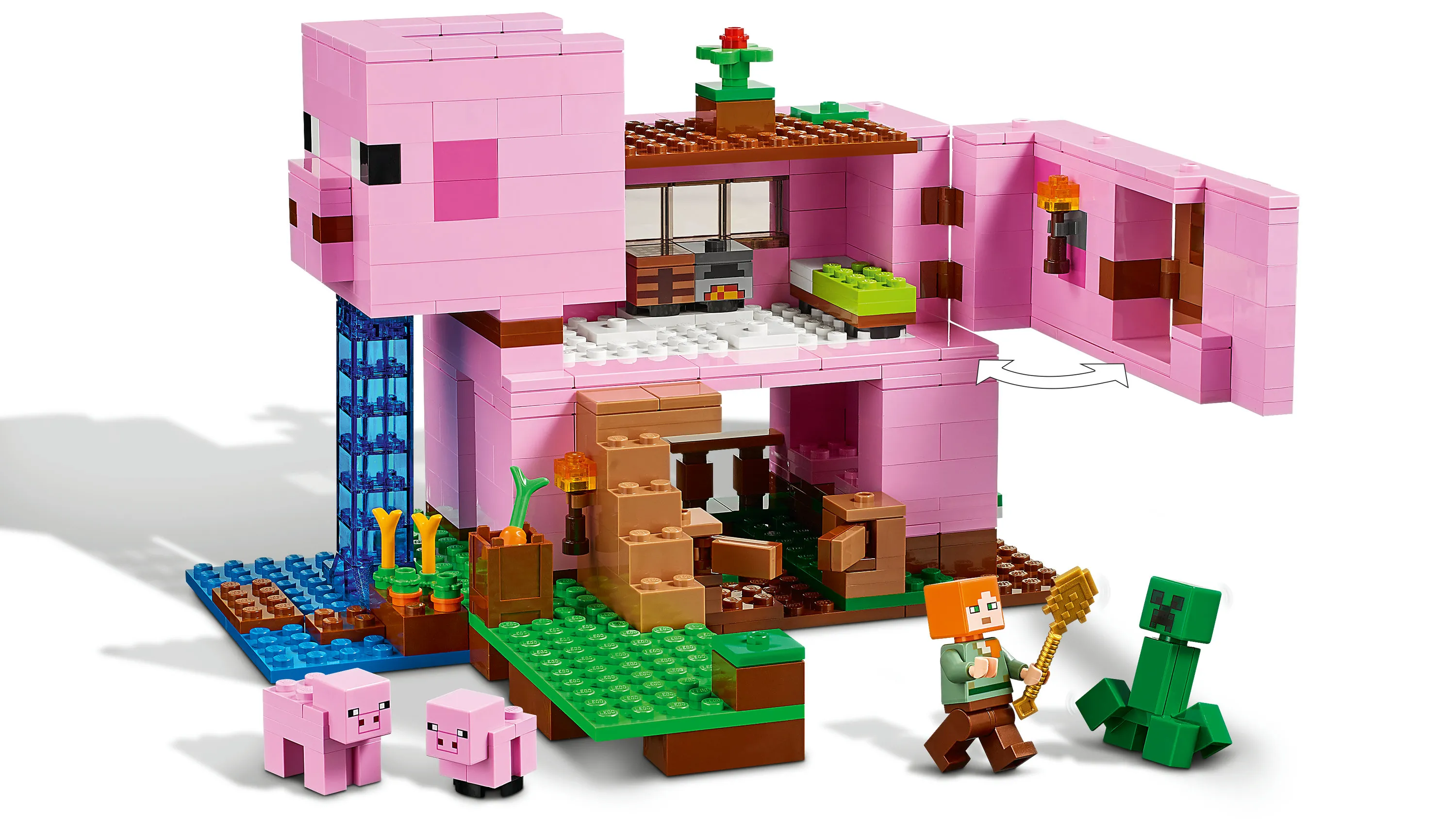 Lego Minecraft The Pig House  21170