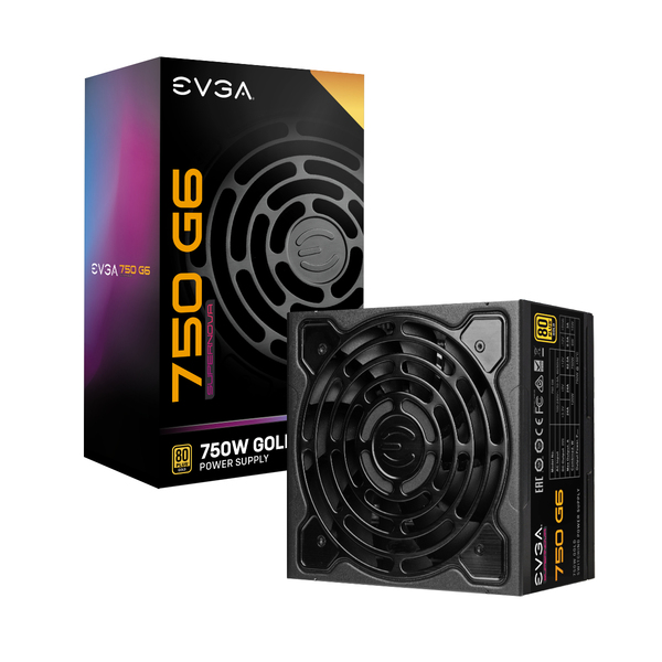 (Bargains) EVGA SuperNova G6 750W - PSU, 80 Plus Gold