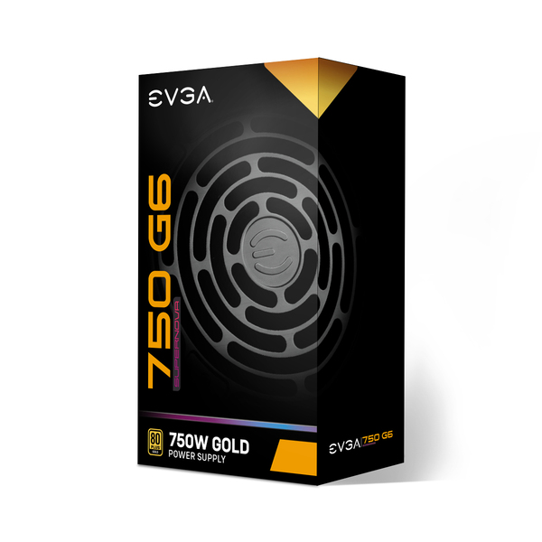 (Fyndh&ouml;rnan) EVGA SuperNova G6 750W - Str&ouml;mk&auml;lla, 80 Plus Gold