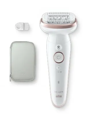 Braun Silk-épil 9 9-000 - epilator, Pink, White