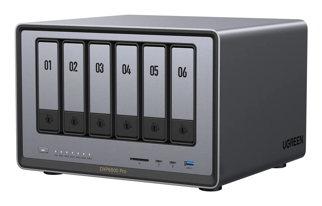 UGREEN NASync DXP6800 Pro NAS System 6-Bay