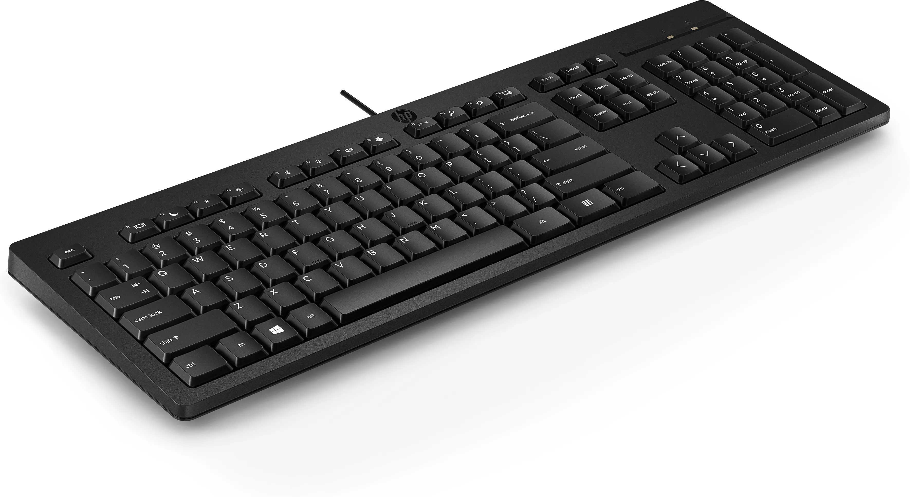 HP 125 -n&auml;pp&auml;imist&ouml;, musta (suomalainen)