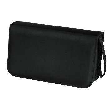 HAMA CD/DVD/Blu-ray Wallet 80 Musta