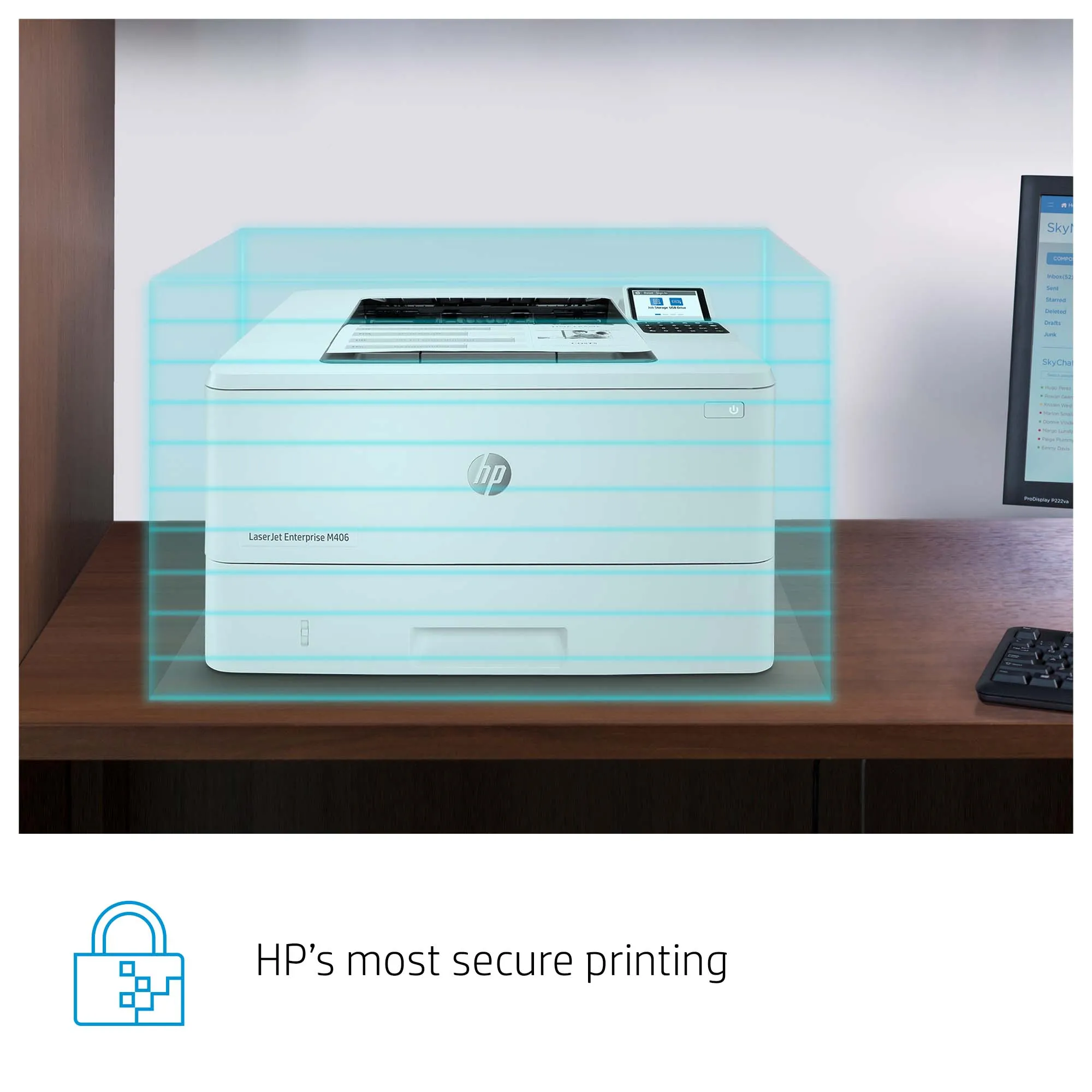 HP LaserJet Enterprise M406dn Printer