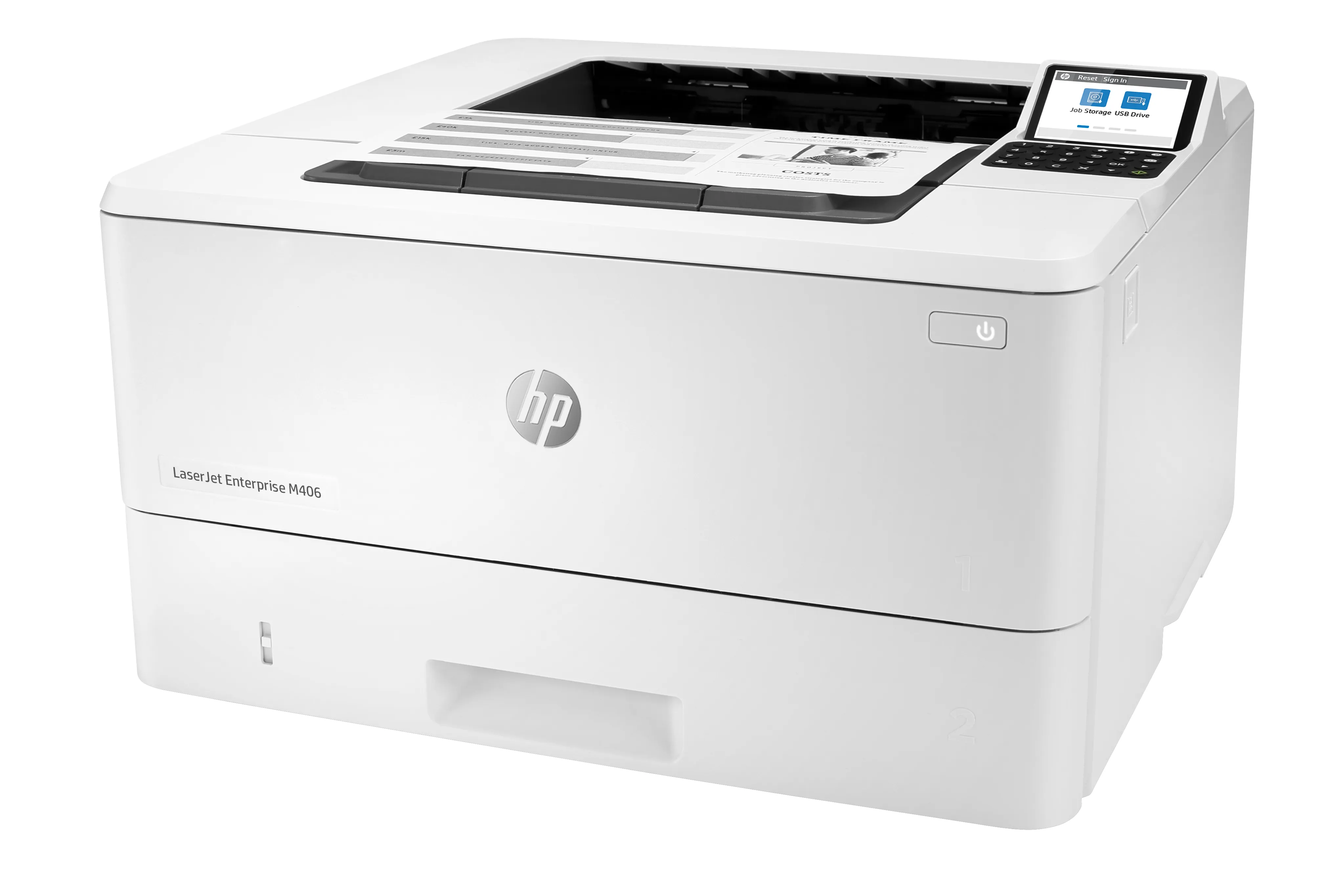 HP LaserJet Enterprise M406dn Printer