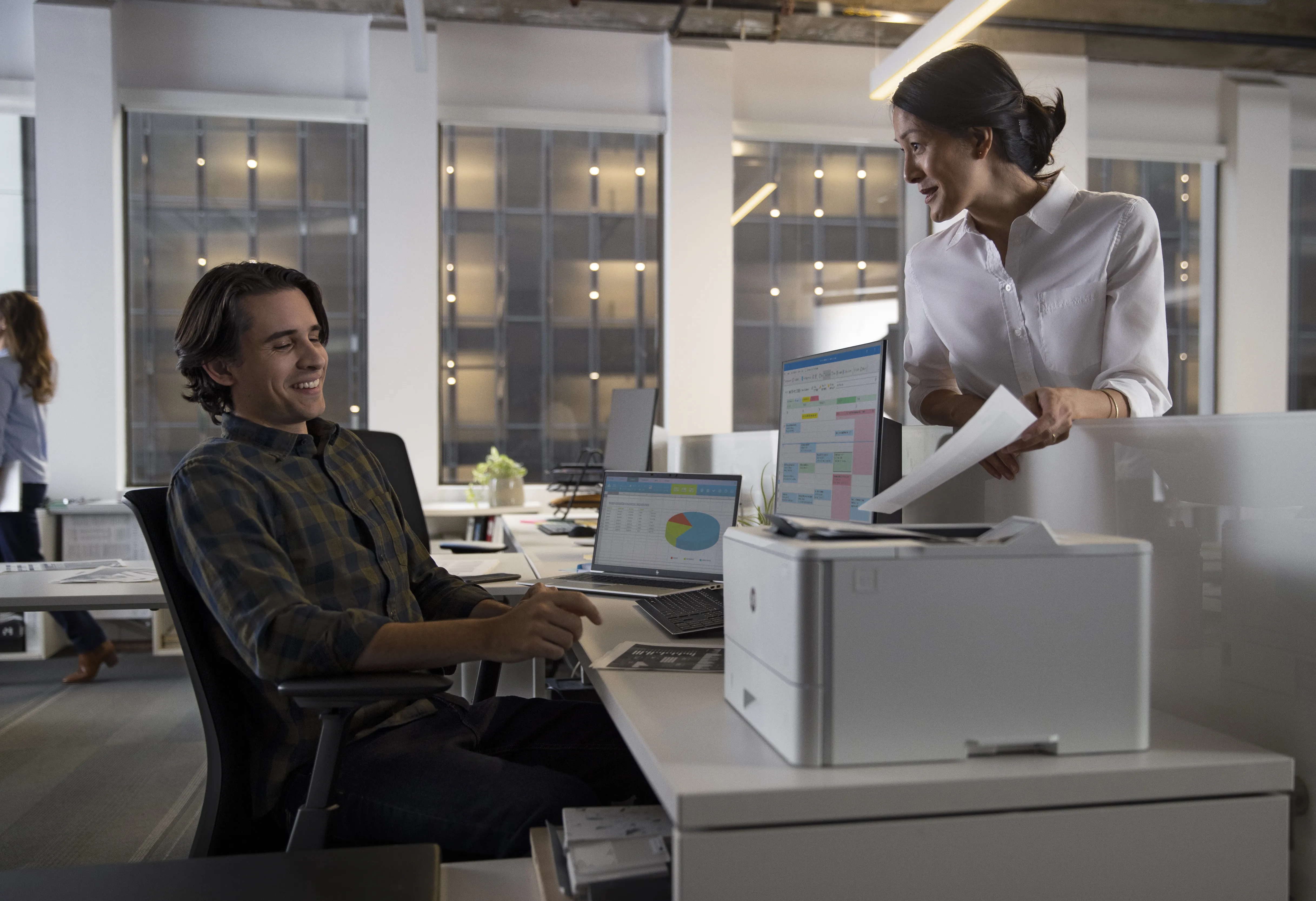 HP LaserJet Enterprise M406dn Printer