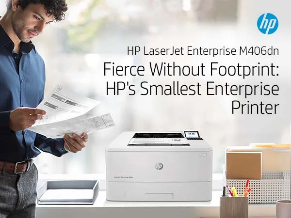 HP LaserJet Enterprise M406dn Printer