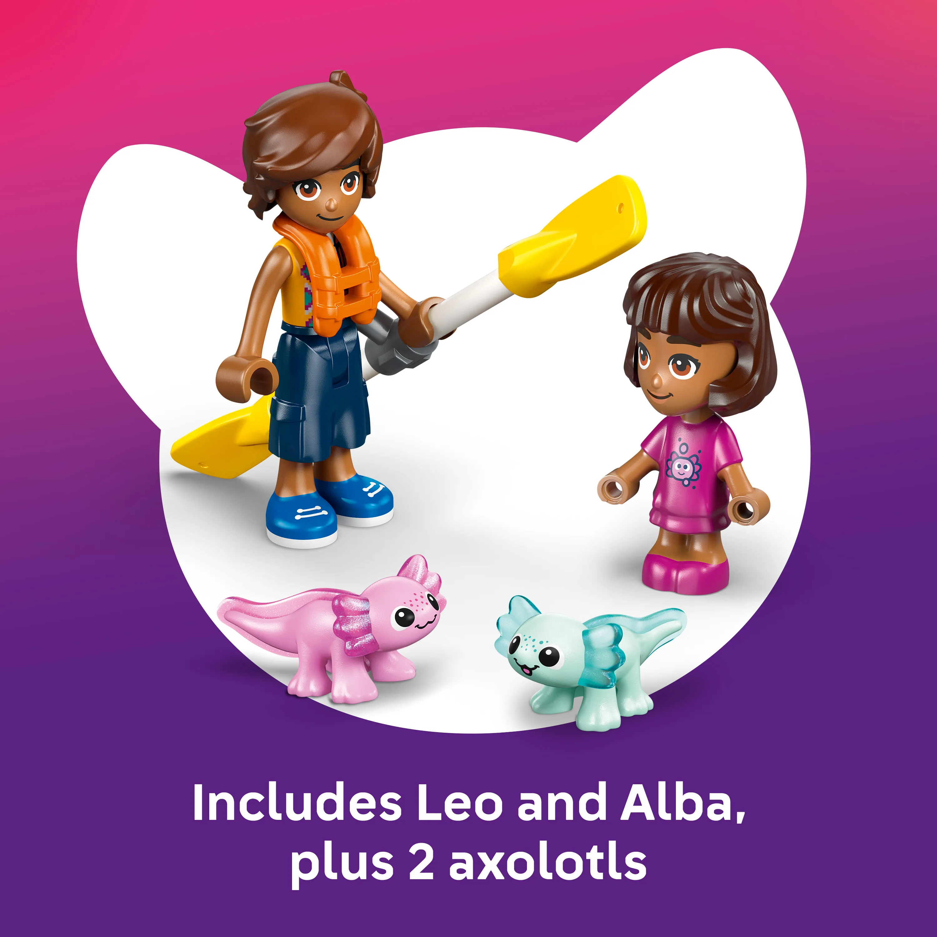 LEGO Friends Axolotl-&auml;ventyrsb&aring;t 42681
