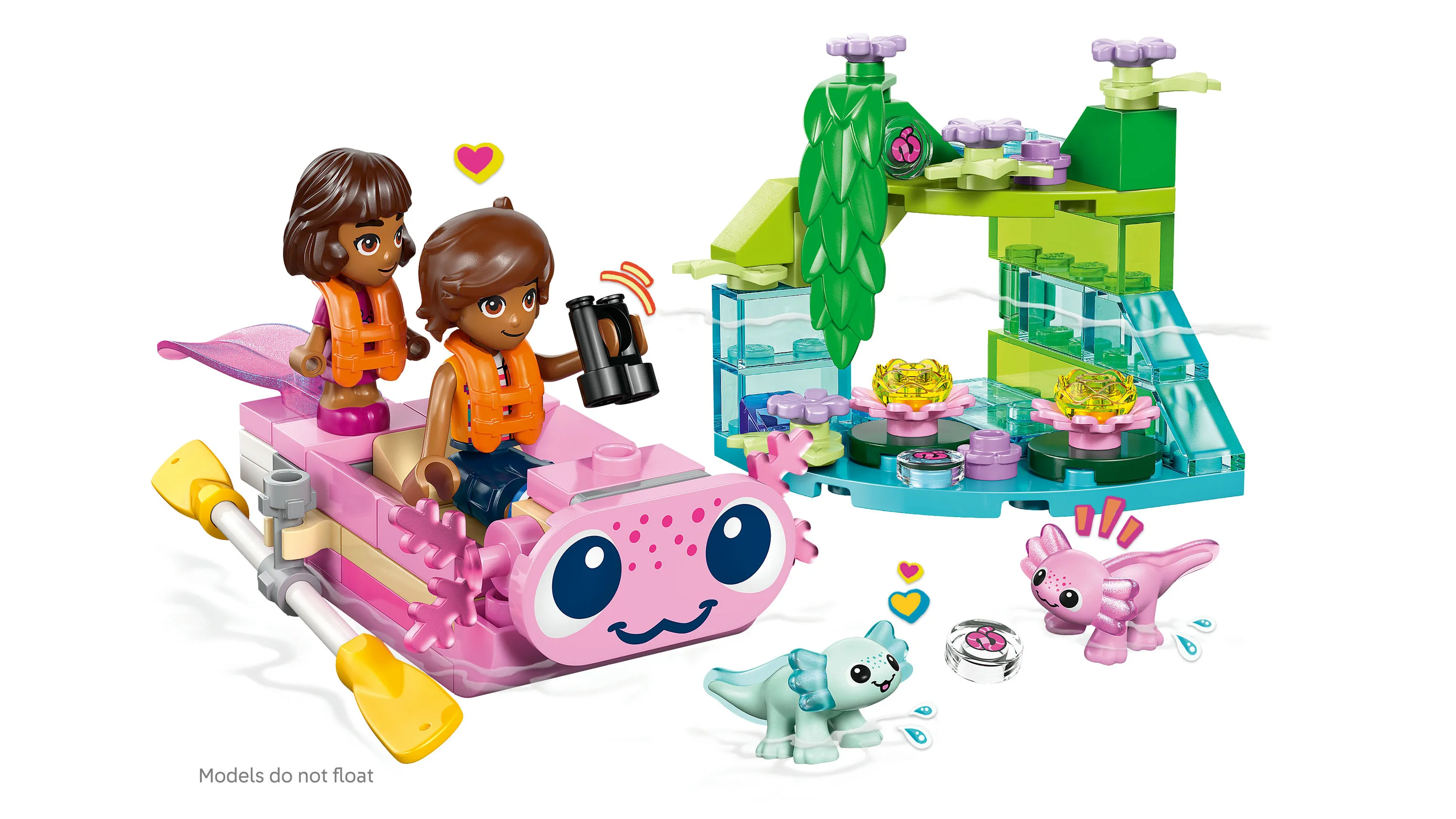 LEGO Friends Axolotl-&auml;ventyrsb&aring;t 42681