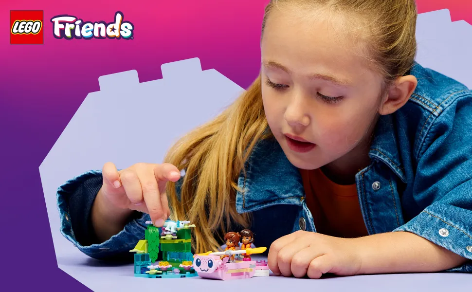 LEGO Friends Axolotl-&auml;ventyrsb&aring;t 42681