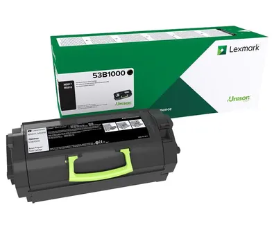 Lexmark 53B2000 toner cartridge, Black