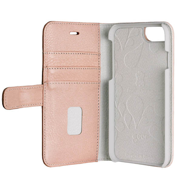 GEAR Onsala Collection, iPhone 6/7/8 - pl&aring;nboksfodral, Rosa