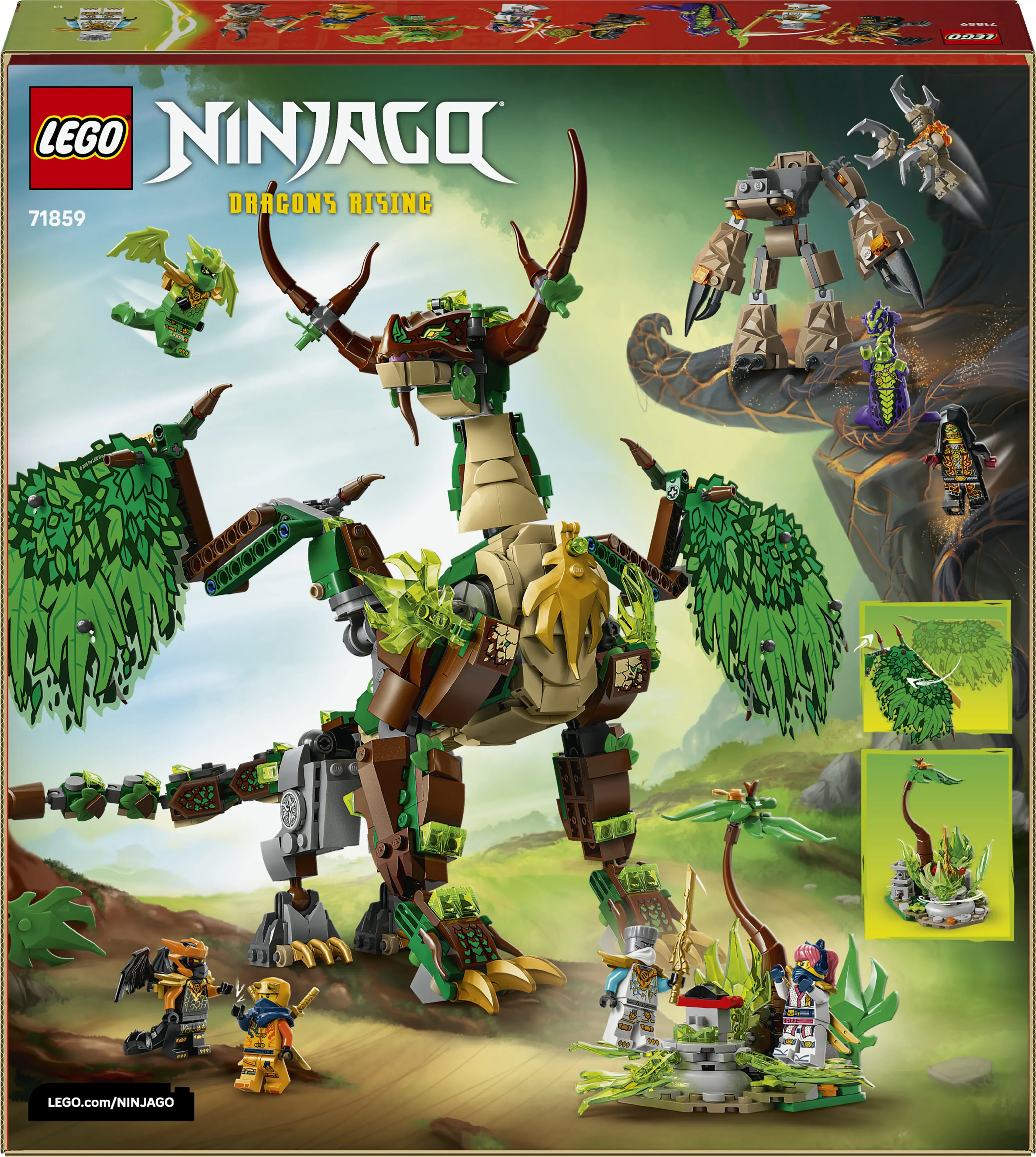 LEGO Ninjago El&auml;m&auml;n lohik&auml;&auml;rme 71859