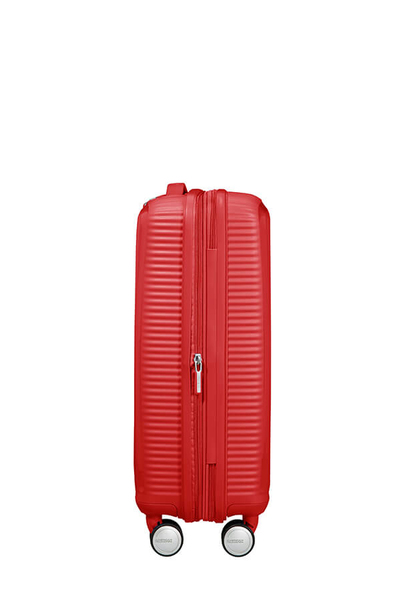 American Tourister Soundbox Sp 55cm Exp. - cabin bag, coral red