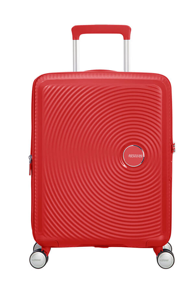 American Tourister Soundbox Sp 55cm Exp. - cabin bag, coral red