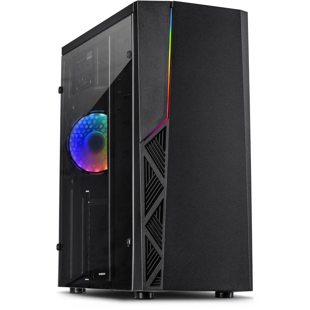 Inter-Tech B-02 Midi-ATX - case, black