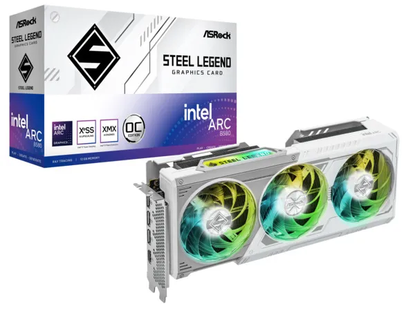 ASRock ARC B580 Steel Legend OC 12GB - graphics card