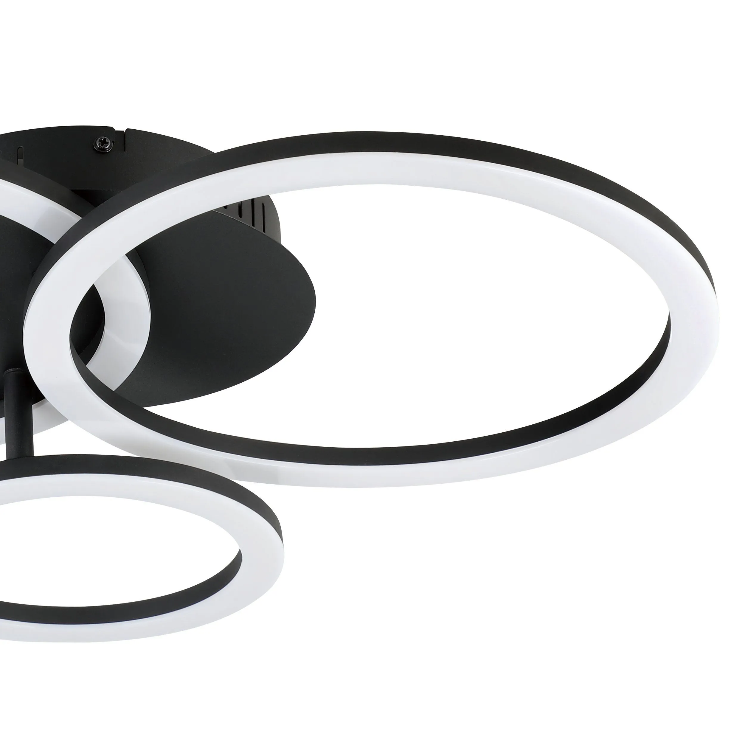 EGLO connect.z Parrapos-Z - Ceiling light, Black/White