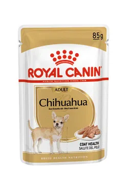 Royal Canin Chihuahua Adult Loaf, Wet food for dogs, Skin &amp; coat, digestive care, 12 x 85g