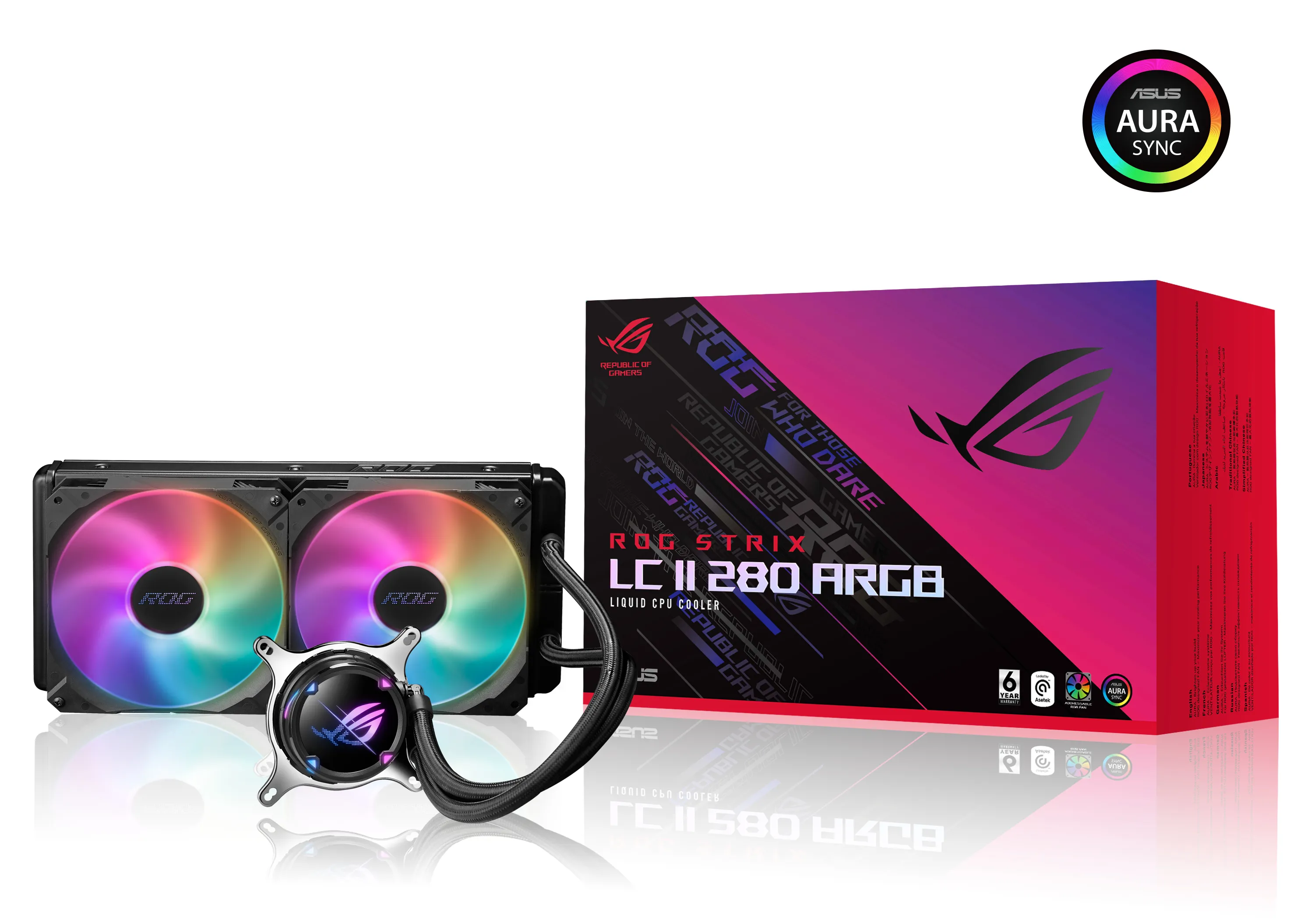 Asus ROG Strix LC II 280 A-RGB - AiO liquid cooler
