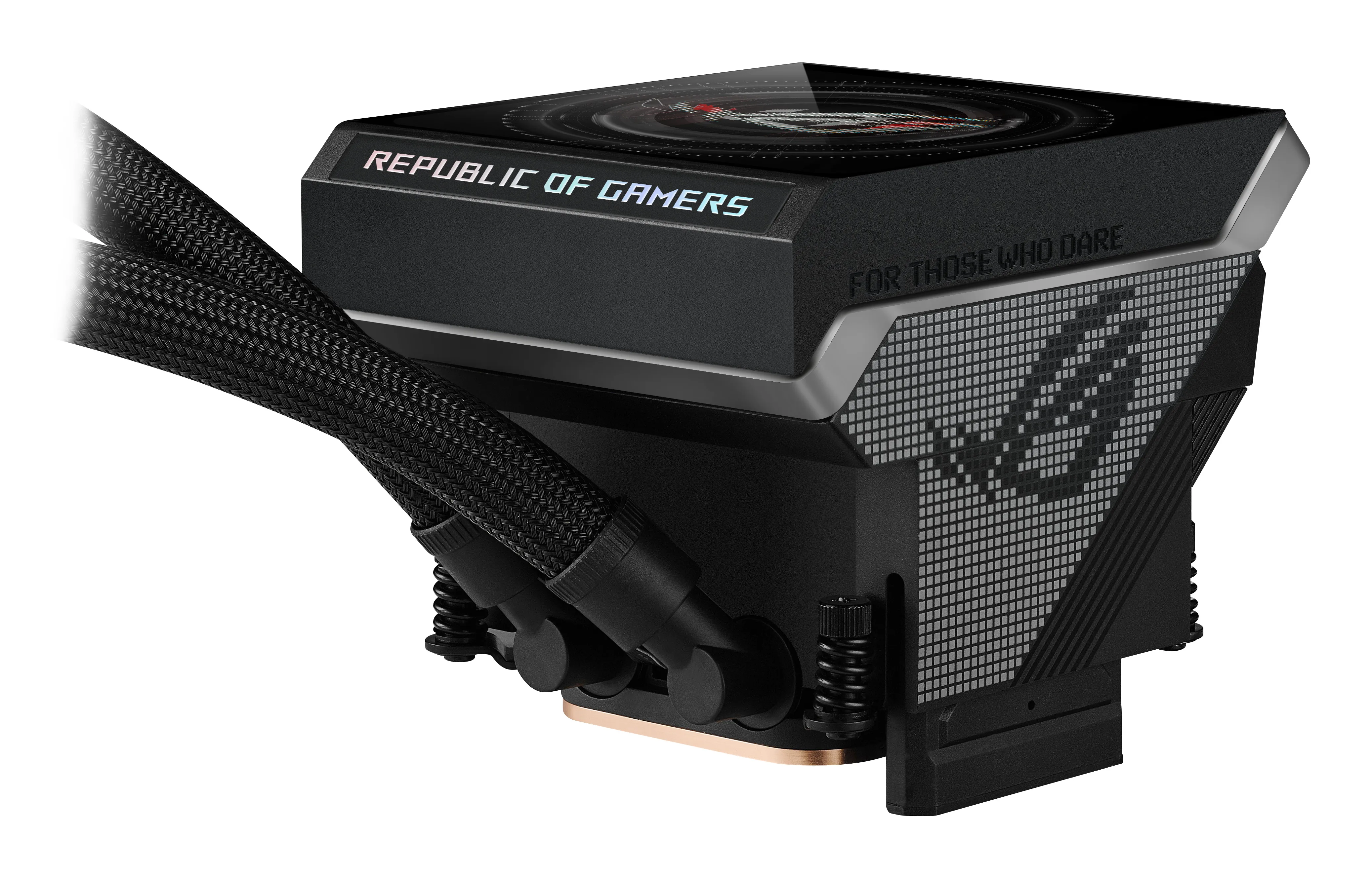 CPU liquid cooler ASUS ROG Strix LC IV 360 ARGB LCD, Black