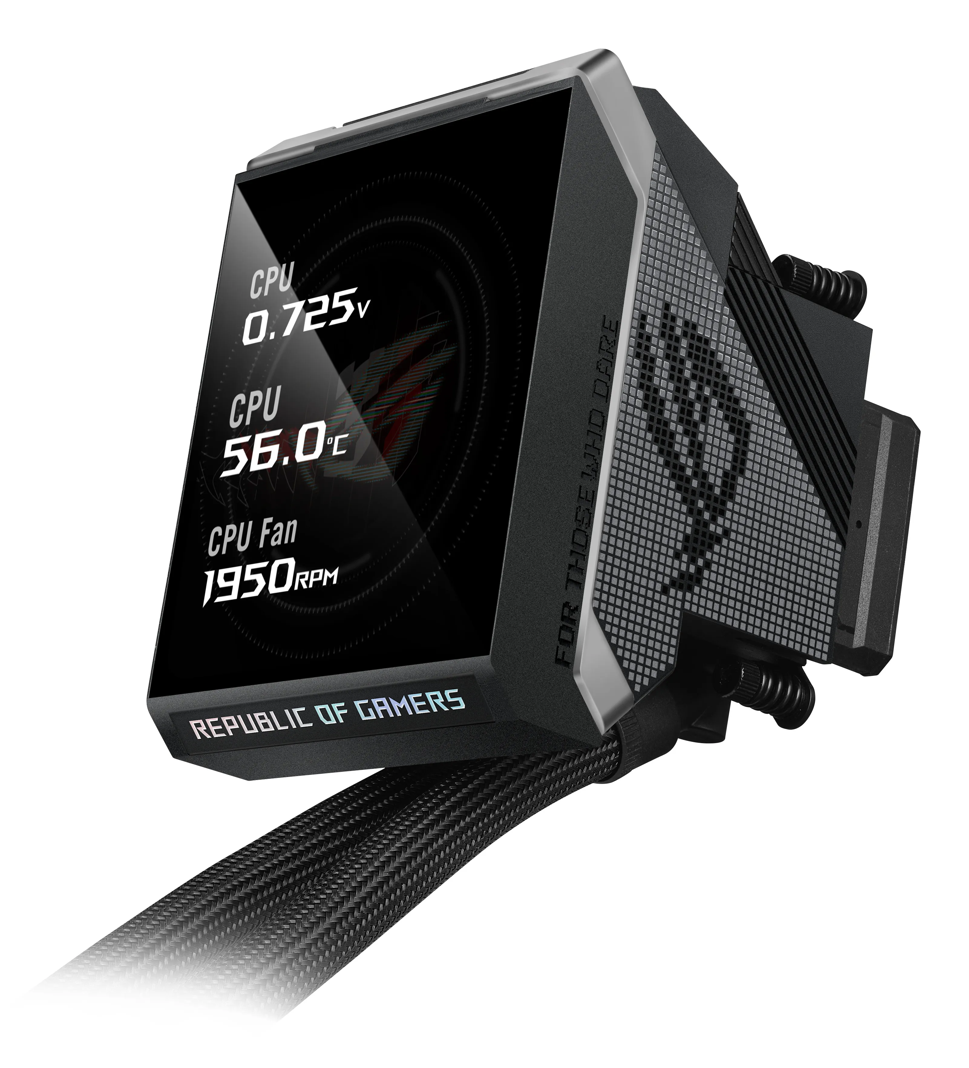 CPU liquid cooler ASUS ROG Strix LC IV 360 ARGB LCD, Black
