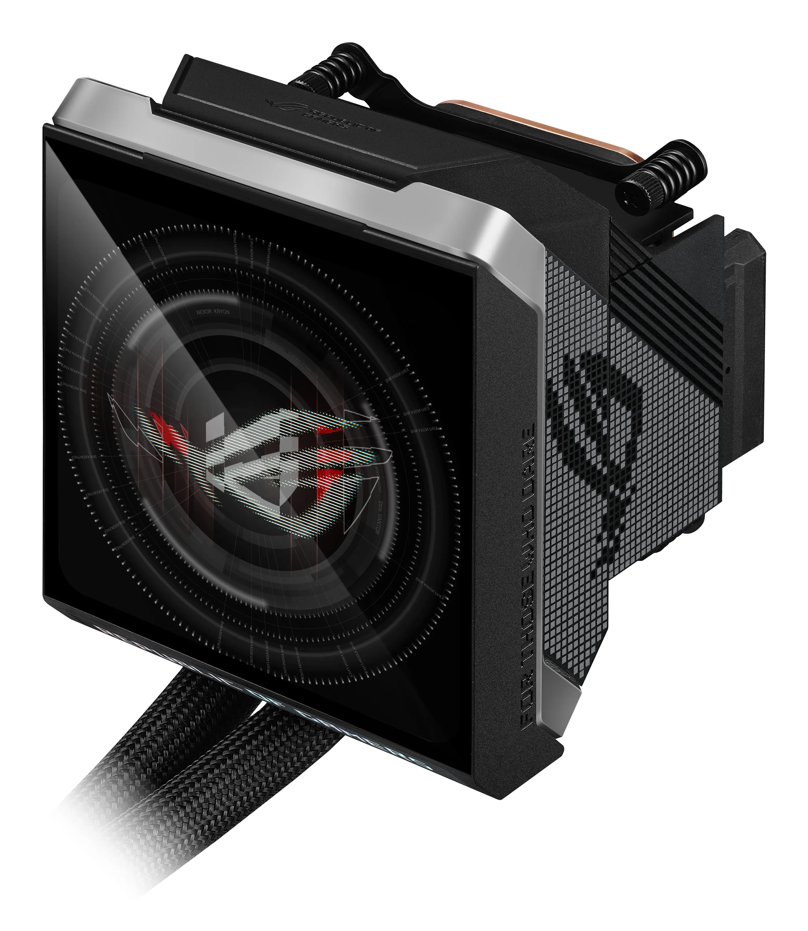 CPU liquid cooler ASUS ROG Strix LC IV 360 ARGB LCD, Black