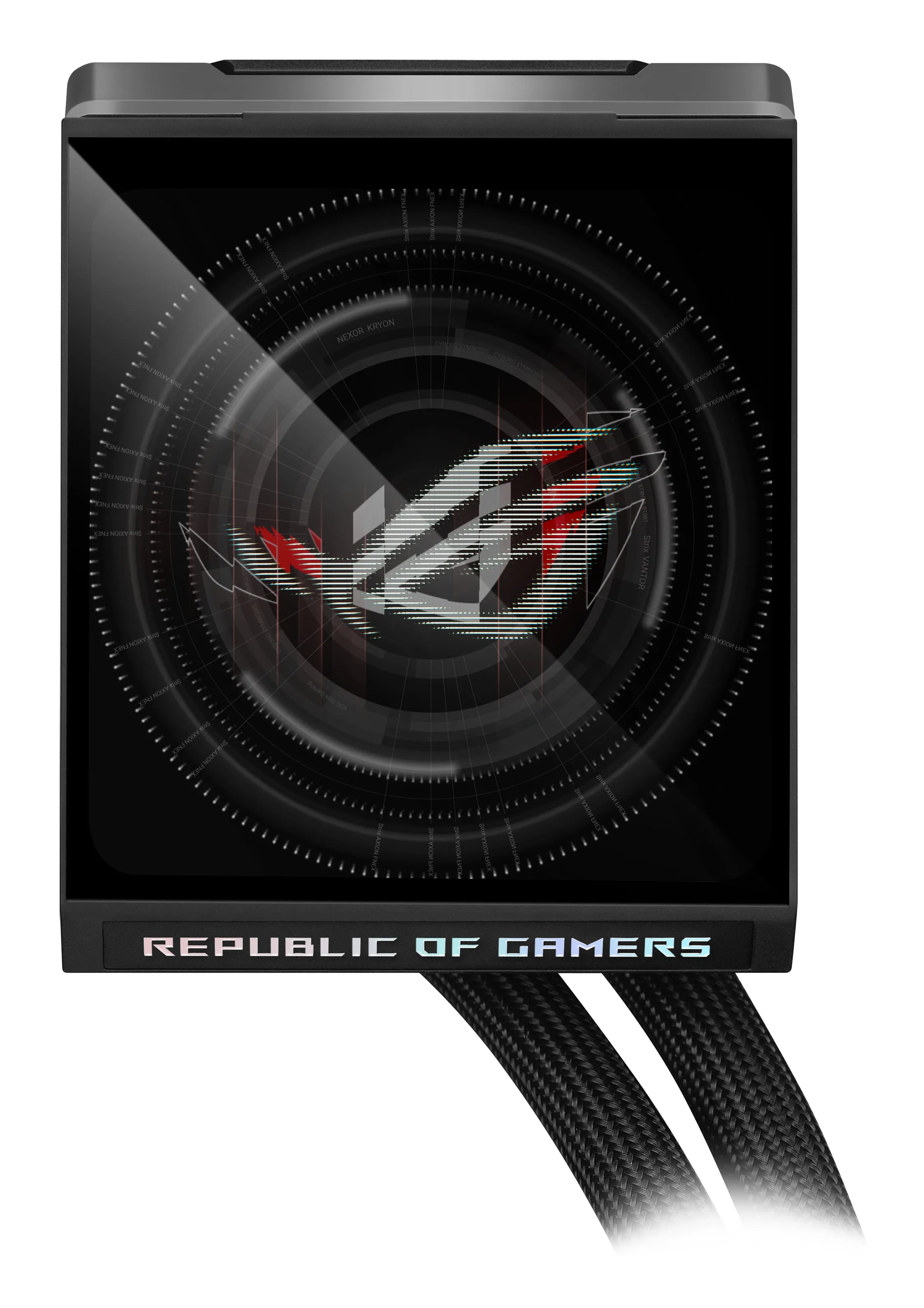 CPU liquid cooler ASUS ROG Strix LC IV 360 ARGB LCD, Black