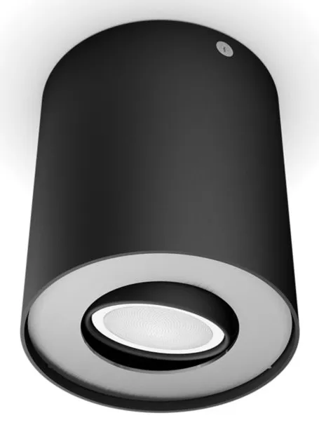 PHILIPS PILLAR HUE EXT. SPOT SINGLE SPOT BLACK 1