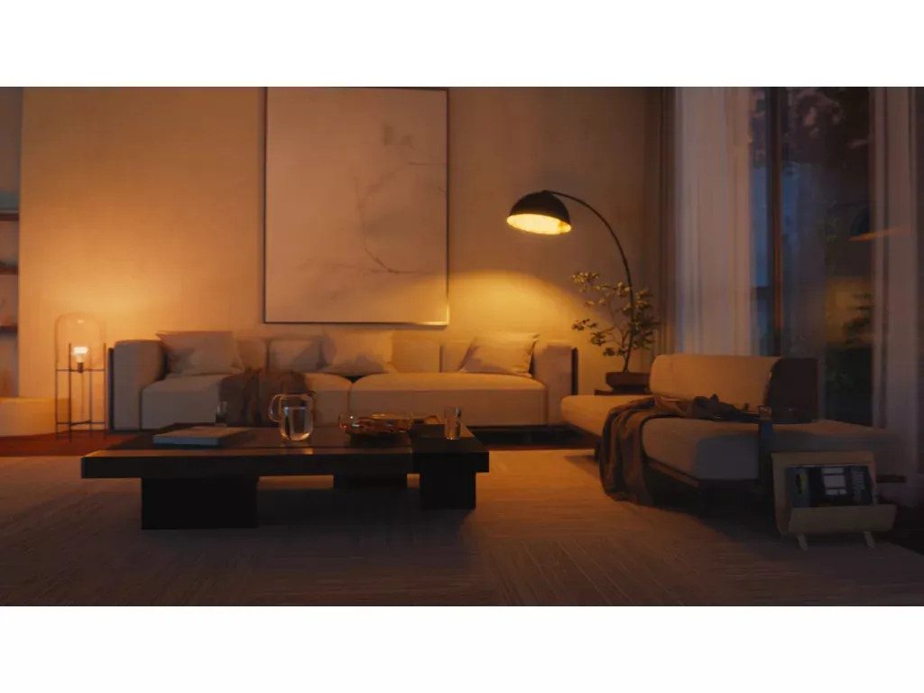 Philips Hue White Ambiance A60 E27 - Smart LED-lampa, Vit, 2 st