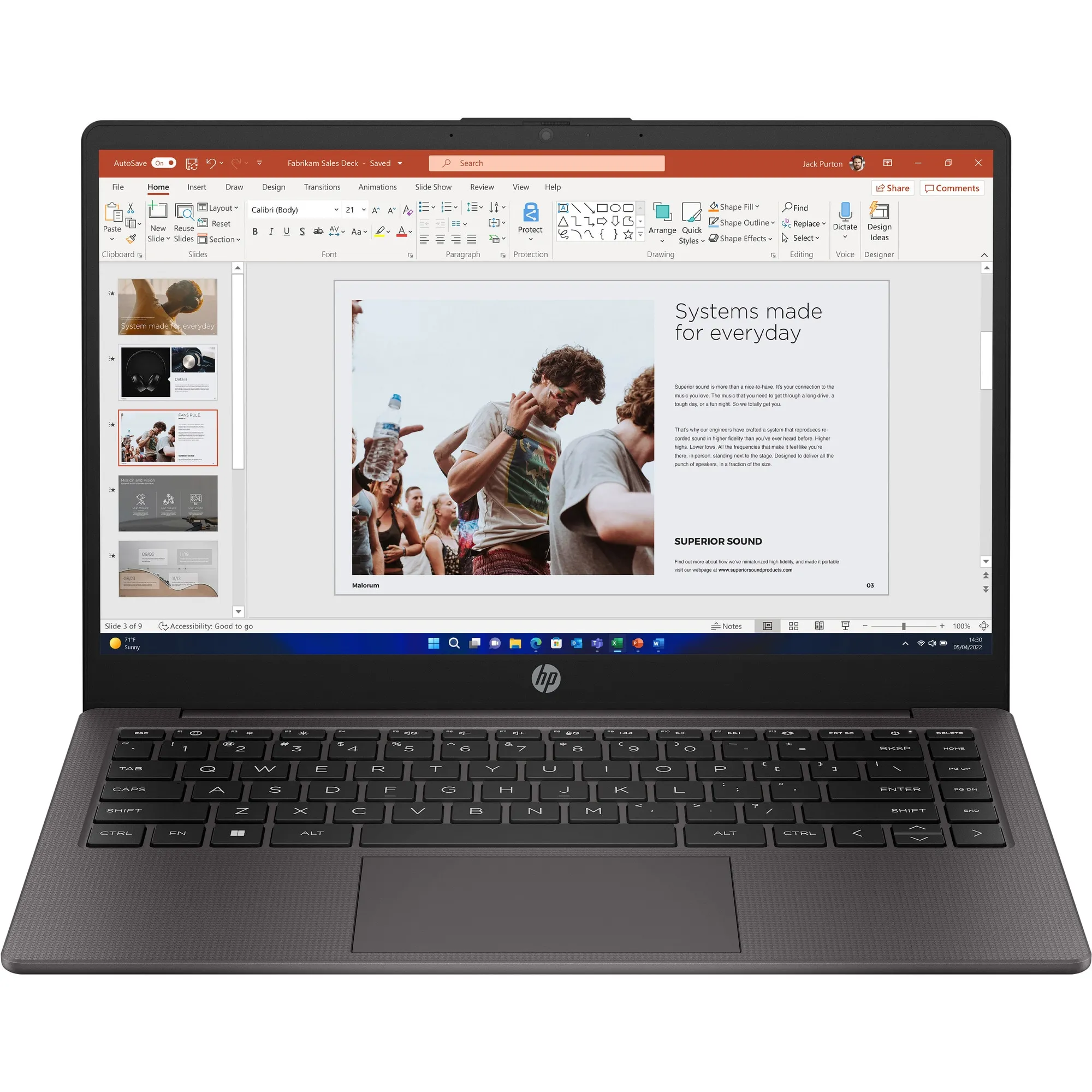 HP 240 G10 14&quot; FHD Intel N100, 8 Gt, 256 Gt, Win 11 Home -kannettava, Tumma tuhkanhopea
