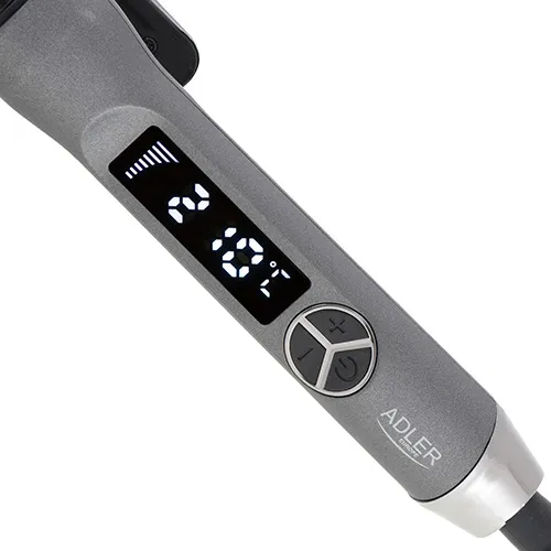 Adler AD 2114 25mm Hair Curler, Warm Grey