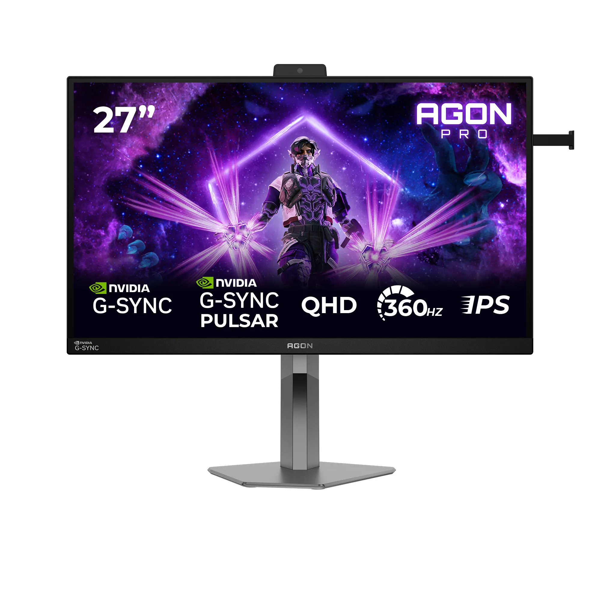 AOC AGON PRO AG276QSG2 27" QHD, Fast IPS, 360Hz -pelin&auml;ytt&ouml;