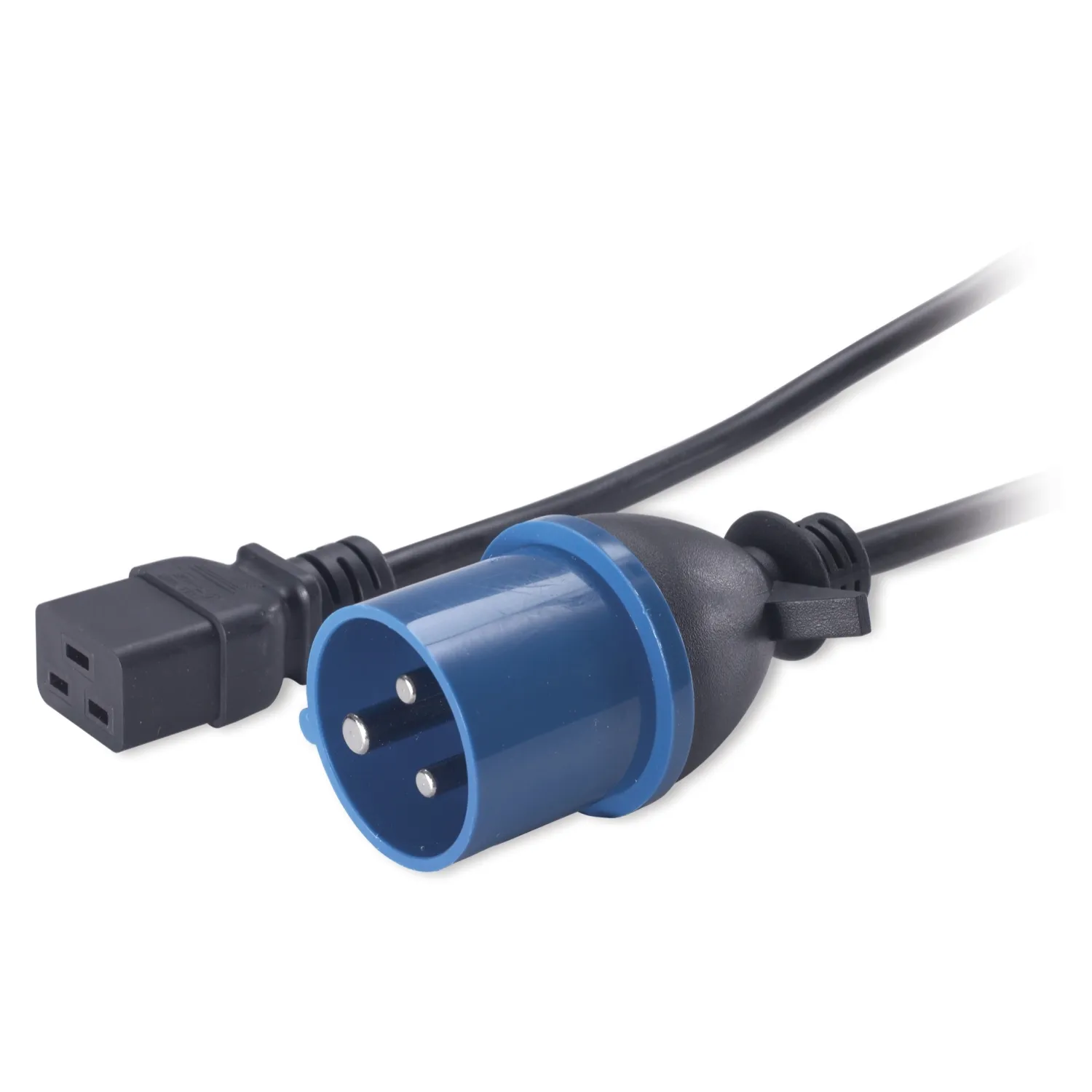 APC Power Cord, 16A, 230V, IEC 309 (blue single phase connector) to IEC 320 C19 2,5 m