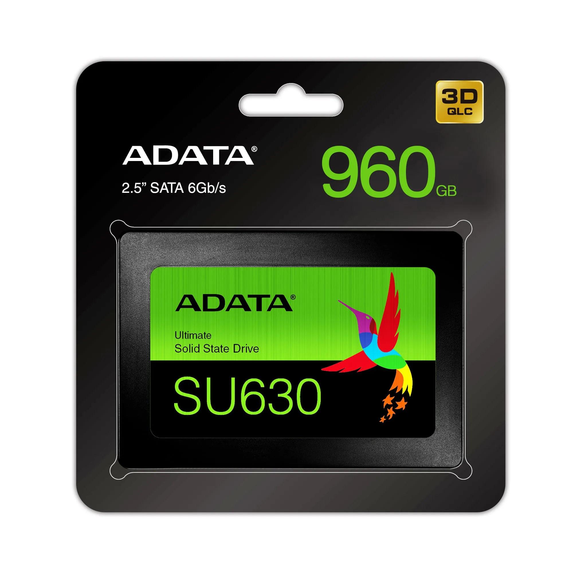 ADATA SU630 480GB, Serial ATA, 2.5" - SSD