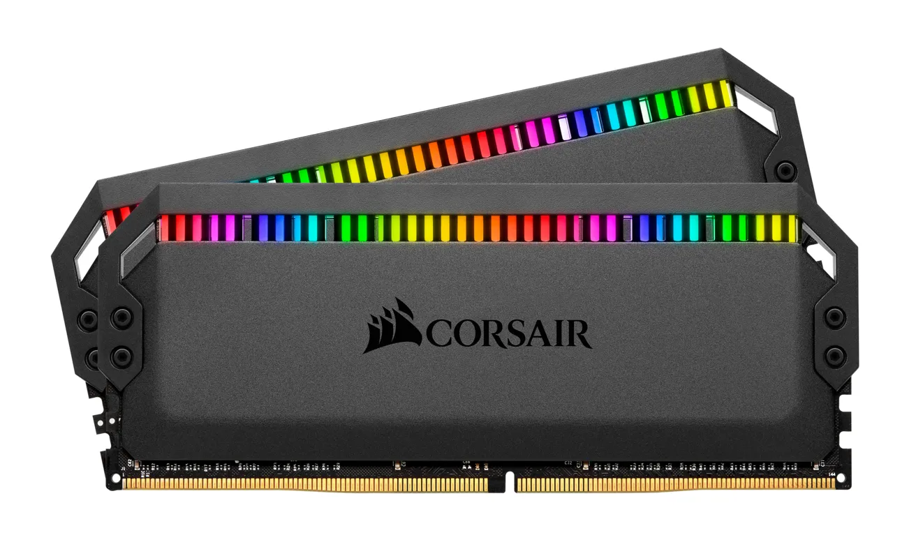 Corsair Dominator Platinum RGB 16GB (2 x 8GB) DDR4 3200MHz, CL16 - memory, Black