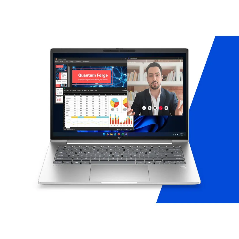 HP ProBook 4 G2ah 14.0" Ryzen 5 220, 16 Gt, 512 Gt, Win 11 Pro -kannettava