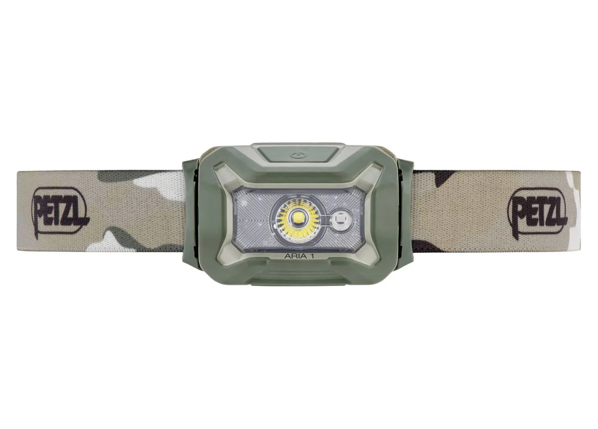 Petzl ARIA 1 RGB, LED light (tan/green)