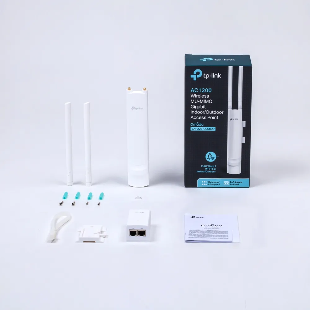 TP-Link Omada EAP225 Outdoor, AC1200, Wi-Fi 5 - access point
