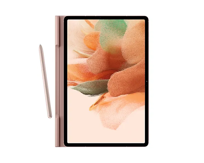 Galaxy Tab S7+/ Tab S7 FE / Tab S8+ Book Cover Pink