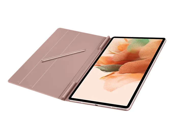 Galaxy Tab S7+/ Tab S7 FE / Tab S8+ Book Cover Pink