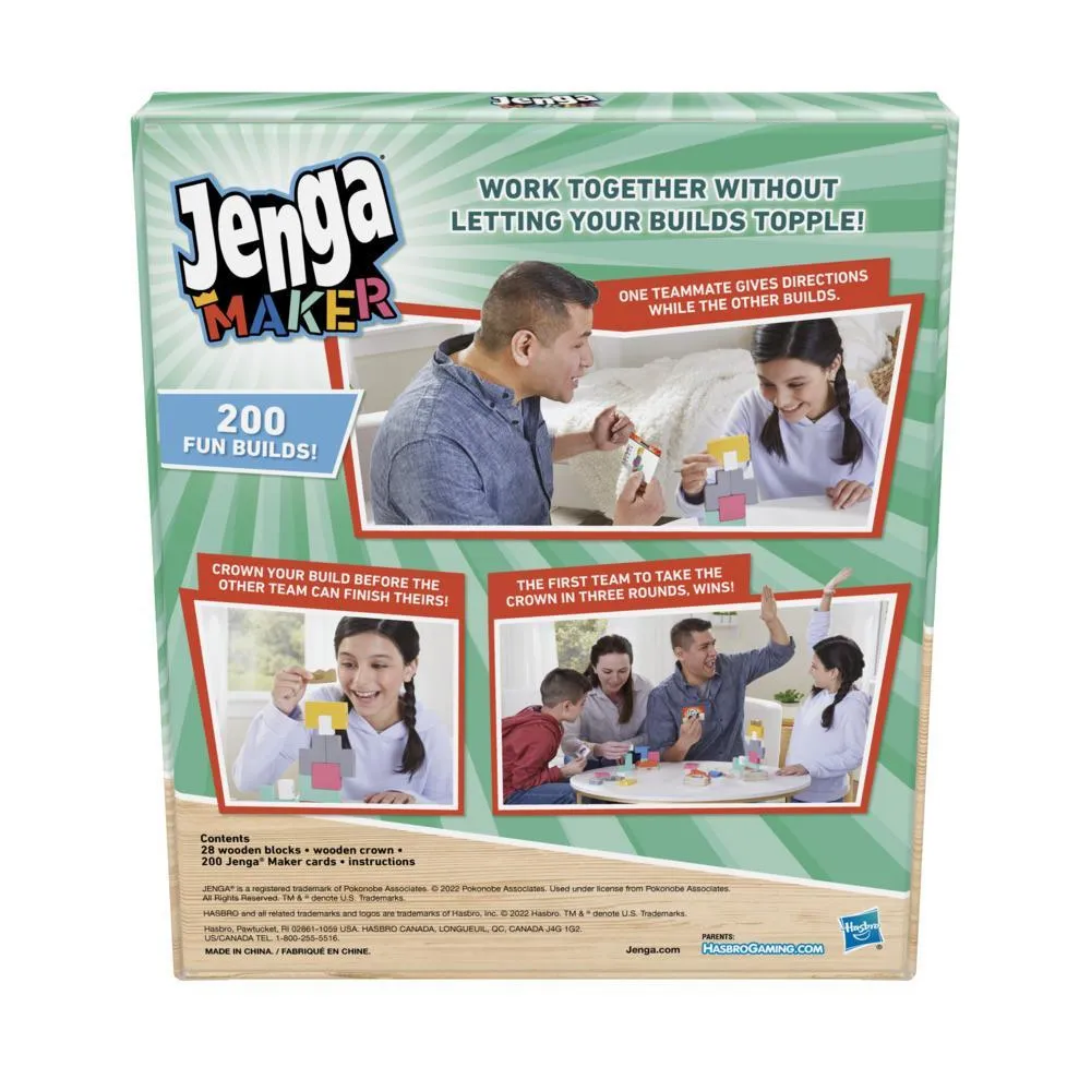 Hasbro Jenga Maker - spel